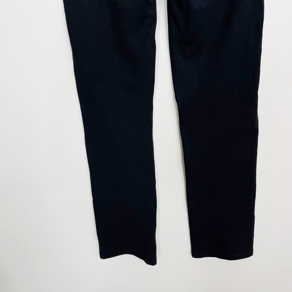 Betabrand Dress Pant Yoga Pants Black Medium Boot Cut Classic Zip Pocket Stretch - Picture 8 of 11